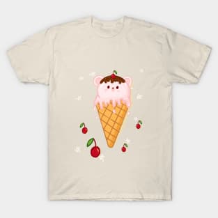 ICE BEAR, ICE CREAM BEAR T-Shirt